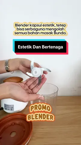 Cari kapsul blender serbaguna yang estetik? Bisa banget dong ini Bund. Cocok banget buat ide kado. Yuuk order. #Blender #blenderestetik #rekomendasiblender #kapsulblender #perabotanrumahtangga 