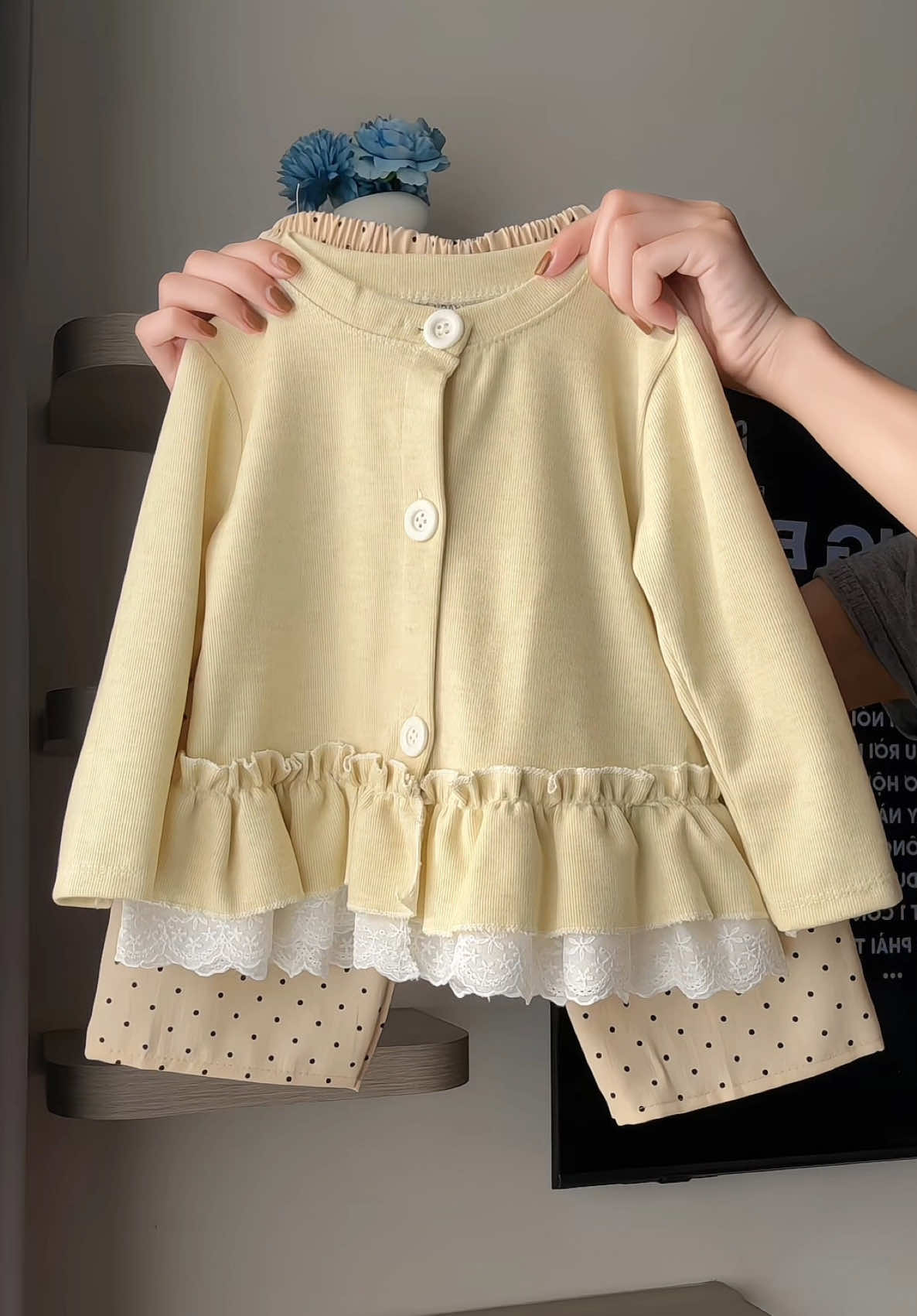 Set lông thỏ siêu ấm, siêu xinh #thoitrangtreem #quanaochobe #tiktok #xuhuong 