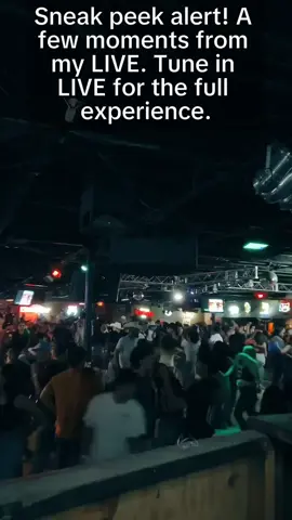 Sneak peek alert! A few moments from my LIVE. Tune in LIVE for the full experience.#tiktoklive #livehighlights 