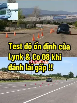 Đánh lái gấp ở tốc độ 80km/h . Lynk & co 08 làm khá tốt đấy chứ phải không các bác . #car #phev #ôtô #xehoi #lynkco08 
