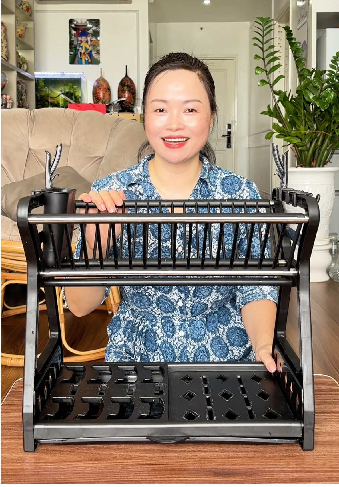 Kệ úp bát 2 tầng xịn rẻ #xuhuong #telinhhome #keupchendia 