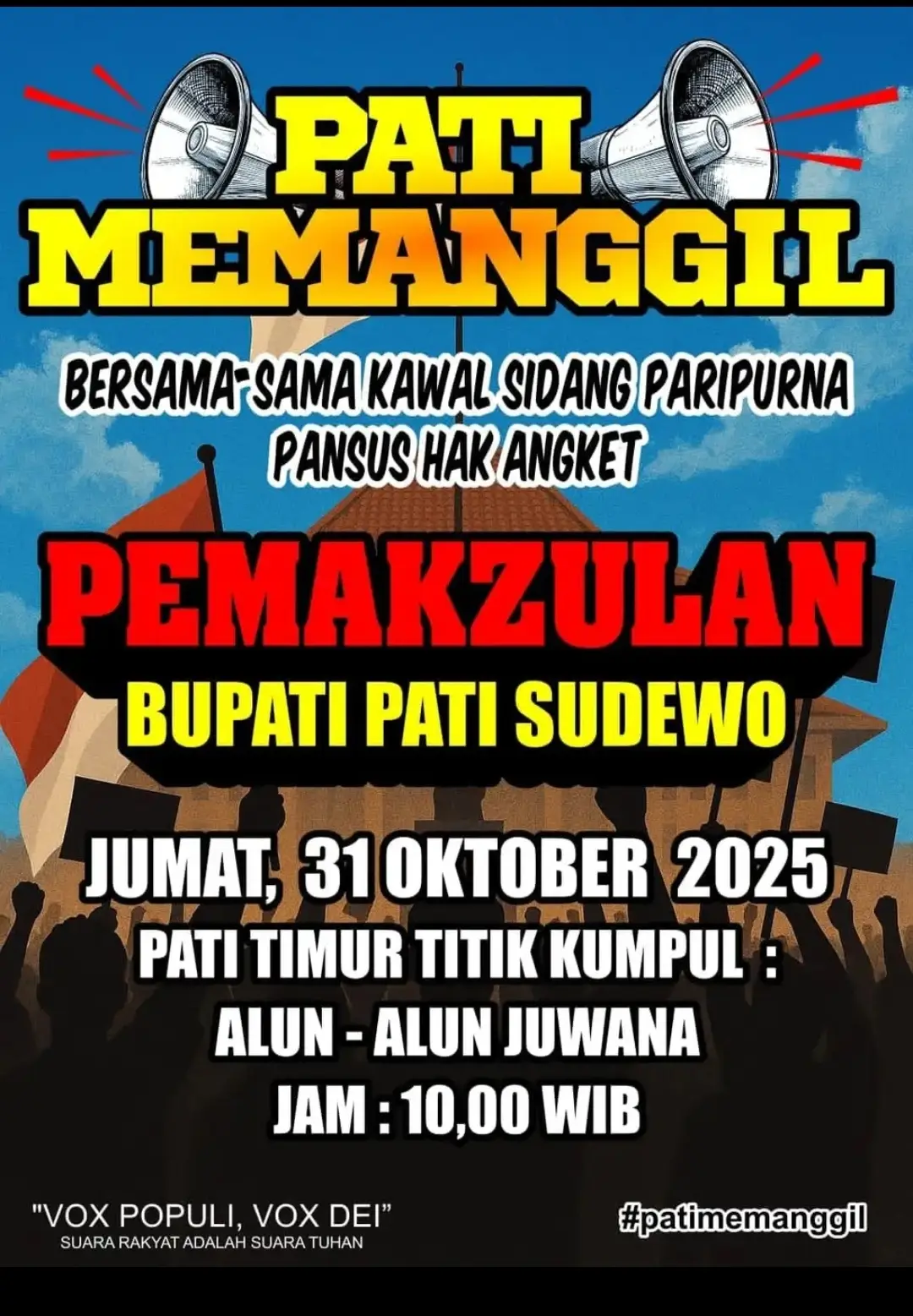 #demokrasi #pativiral #juwanaviral #demopati #demobupati 