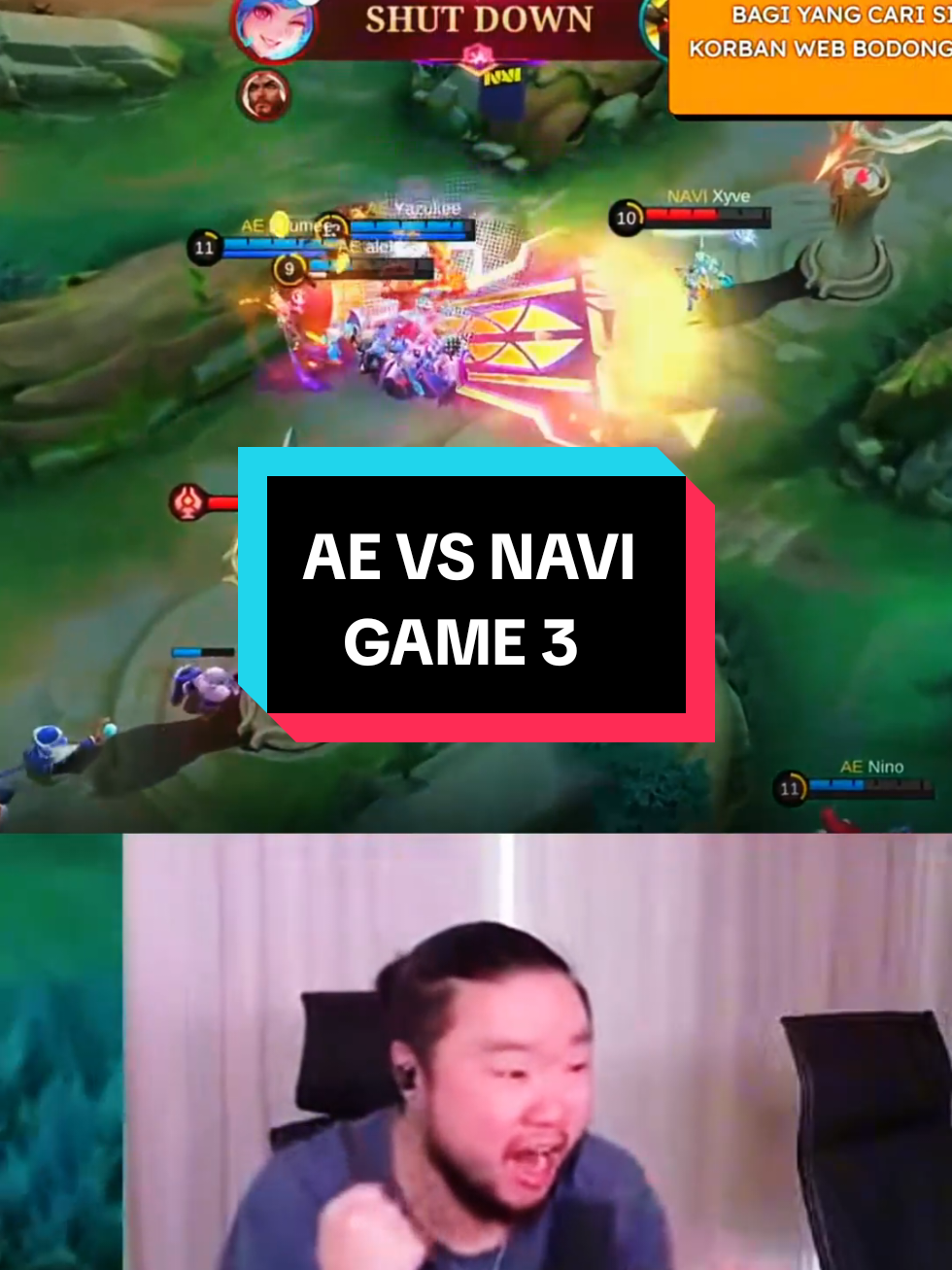 AE VS NAVI GAME 3 #mpl #MLBB9TH #MLBB 