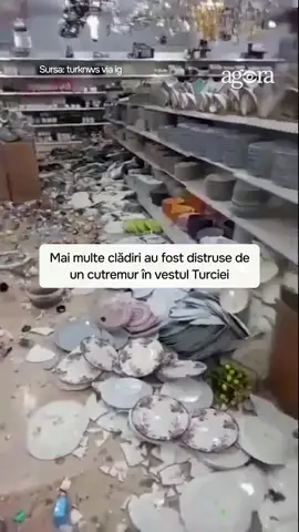 🔴Un cutremur cu magnitudinea de 6,1 s-a produs în zona orașului Sindirgi, situat în vestul Turciei, potrivit Agenției pentru Gestionarea Dezastrelor.  📍Seismul a fost simțit și în mai multe localități din regiune, inclusiv în Istanbul și Izmir. Autoritățile nu au raportat, deocamdată, victime sau pagube semnificative.