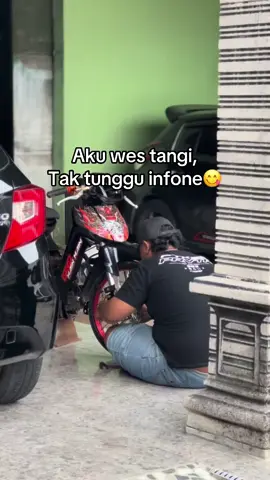 Seng akurat mawon suk😋 #promomakangajian #1km #fizr #2stroke 