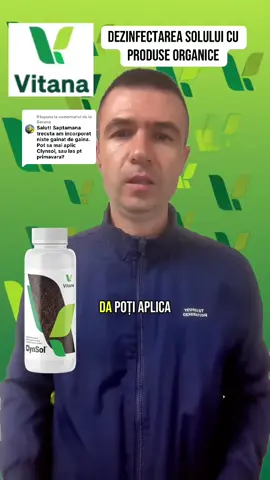 Ca răspuns pentru @Banana dezinfectarea solului dupa aplicare gunoi de grajd sau gainat de pasare #dezinfectareorganicasol #dezinfectaresol 