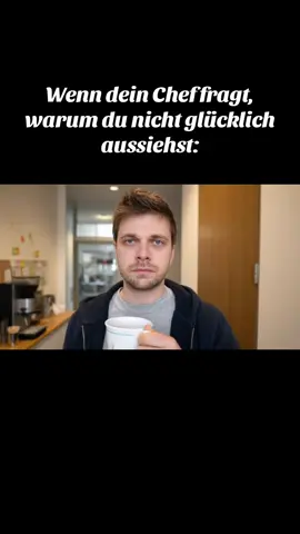 Wenn dein Chef fragt, warum du morgens so aussiehst... #bürohumor #arbeit #kollegen #montagmorgen #comedy