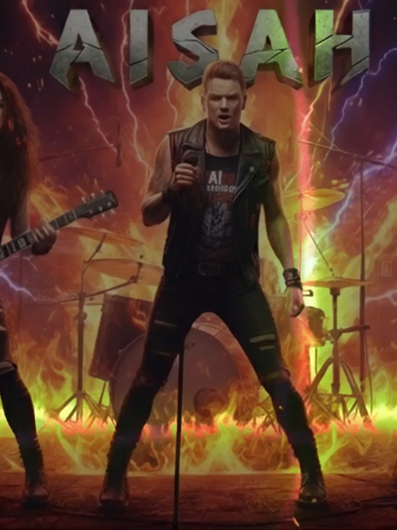 AISAH COVER METAL EPIC #aisongcover #metal #rock #aivocals #laguviral #fiveminutes #aisah