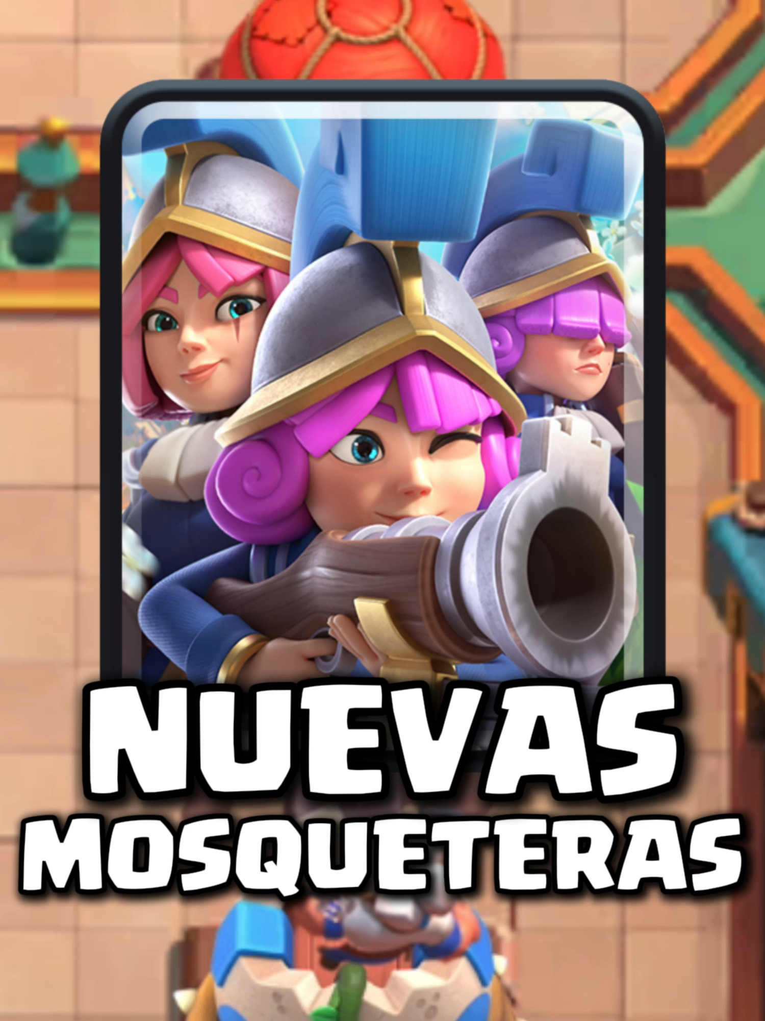 EL GRAN REWORK DEL TRIO DE MOSQUETERAS!!#clashroyale #paratii #clashtok #videojuegos