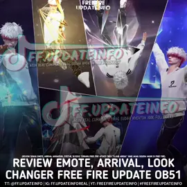 REVIEW SEMUA EMOTE, ARRIVAL, POSTUR, LOOK CHANGER & SKYDIVE OB51! 🗿🔥 Hashtag: #garena #ffmax #freefireupdateinfo #freefire