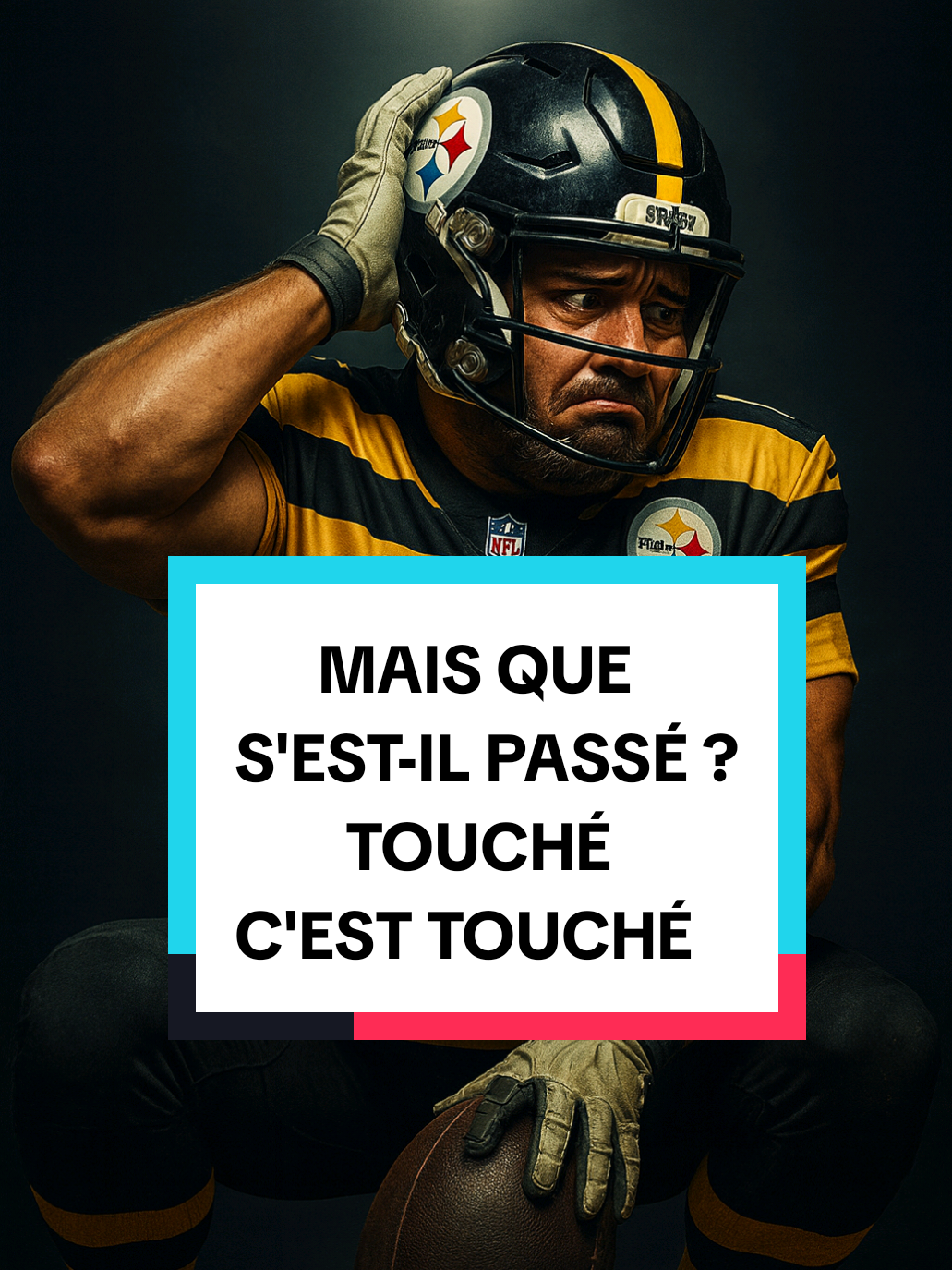 😏 Le centre des Steelers reste avec le ballon… et il a eu raison 🏈 #nflnews #nfl #footus #footballamericain #sports 