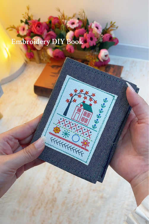 Embroidery Guide DIY Portable Embroidery Book Improve your sewing skills #TikTokShopBlackFriday#TikTokShopCyberMonday #spotlightfinds #embroidery #skills 