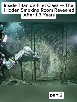 Isnore Titanic First Class Yhe Hidden Smoking Room Revealed After 113 Years Part 2