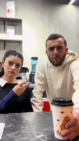 Sizin psixologiyanız bizim üçün çox önəmlidir 😇 #coffee #coffeeshop #fakeall #gence #fyp @Talıb Bağırlı @huseynoffa_ 