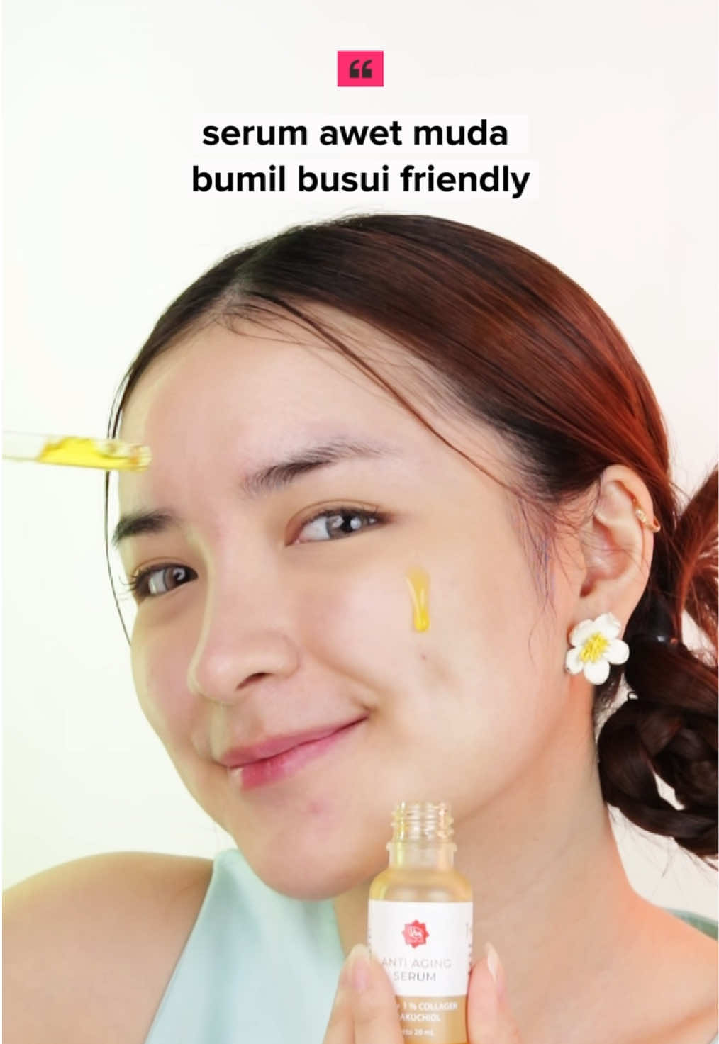 Bunda-bunda juga berhak kulit glowing & bebas kerutannnn ☺️🥰 #serumviva #antiagingserum #skincareviva  