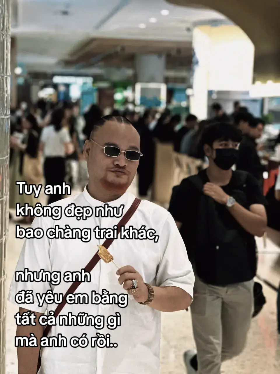 Tuy anh không đẹp như bao chàng trai khác...