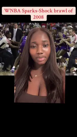 Did you know about this?👀 If you like this series make sure to give me a follow! #WNBA #sparksshockbrawl #candaceparker #lisaleslie 