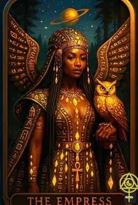 The  Empress represents the divine feminine, embodying fertility, nurturing, creativity, and abundance. She is the Earth Mother, symbolizing the life-giving power of nature, the ability to create and bring forth new ideas or projects, and a deep connection to the physical world through the senses. The card encourages embracing self-care, compassion, and the joys of life while also reminding us of our innate power to manifest and grow. 𓁧𓂀𓆃TheEmpress🔻𓉢△▽ HAPPY MERCURY WEDNESDAY ✨️🪄💫🌼🌻#Group7  ✨️5D Shift is here. And we Operate on Love💛✨️🪄 & Creativity Change your Vibe find your Tribe. SOLAR PLEXUS 🏵CHAKRA ENERGY✨️ ⧊sè𓁧𓂀𓆃𓉢👁🔻☥𓁧𓂀𓆃TheEmpress🔻𓉢△▽#Starseed#fypシ #fypchallenge 