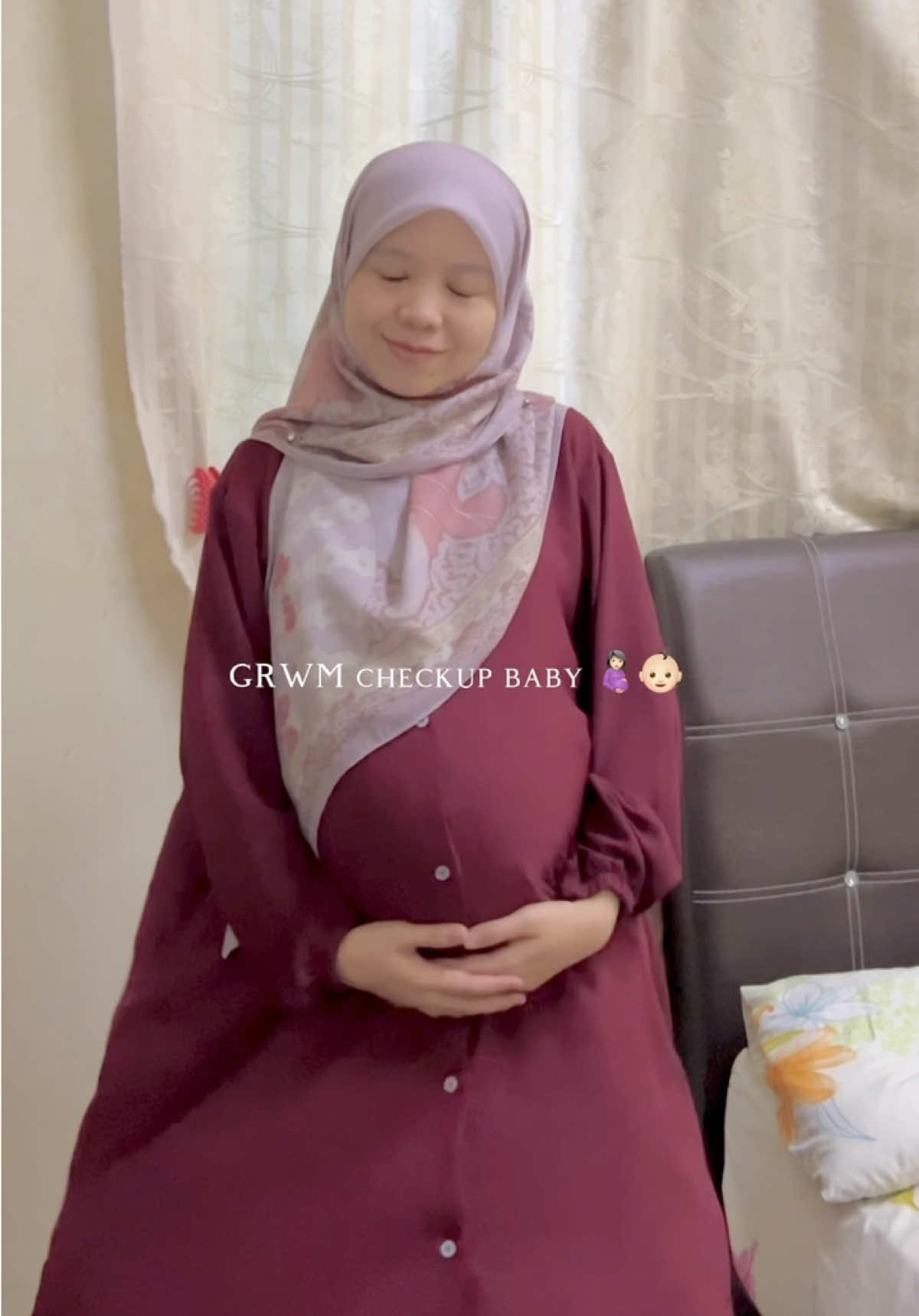 #grwm #checkup baby 🤰🏻🥰🥰 #pregnant #weeklycheckup 