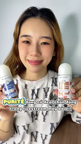 Đang có deal chấn động cho combo lăn kh.ử m.ùi nè mấy bà ơi tranh thủ nhen #lankhumui #duongsang #nuochoa #purite #ChuNu    