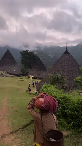 Kehidupan kampung pedalaman #waerebo 