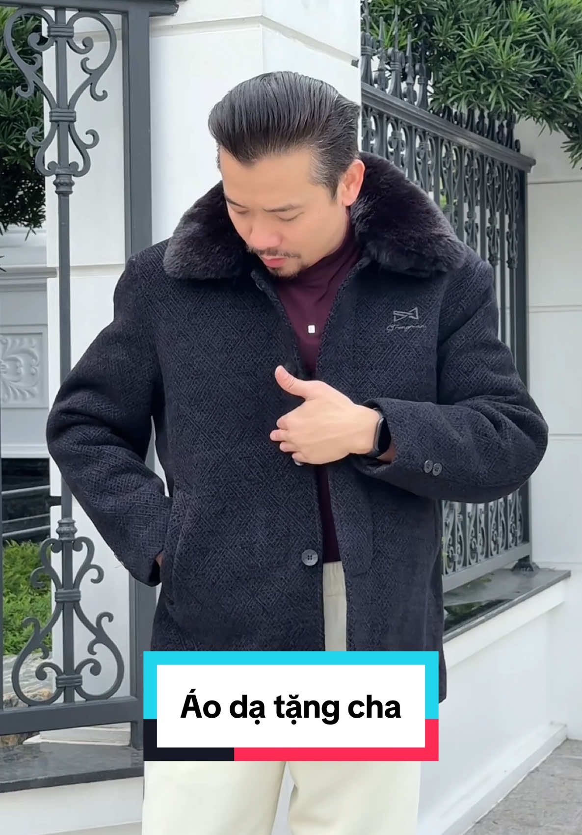 Áo dạ lót lông tặng cha #xuhuong #tikhub #thoitrang #aotangbo #aotangboyeu 