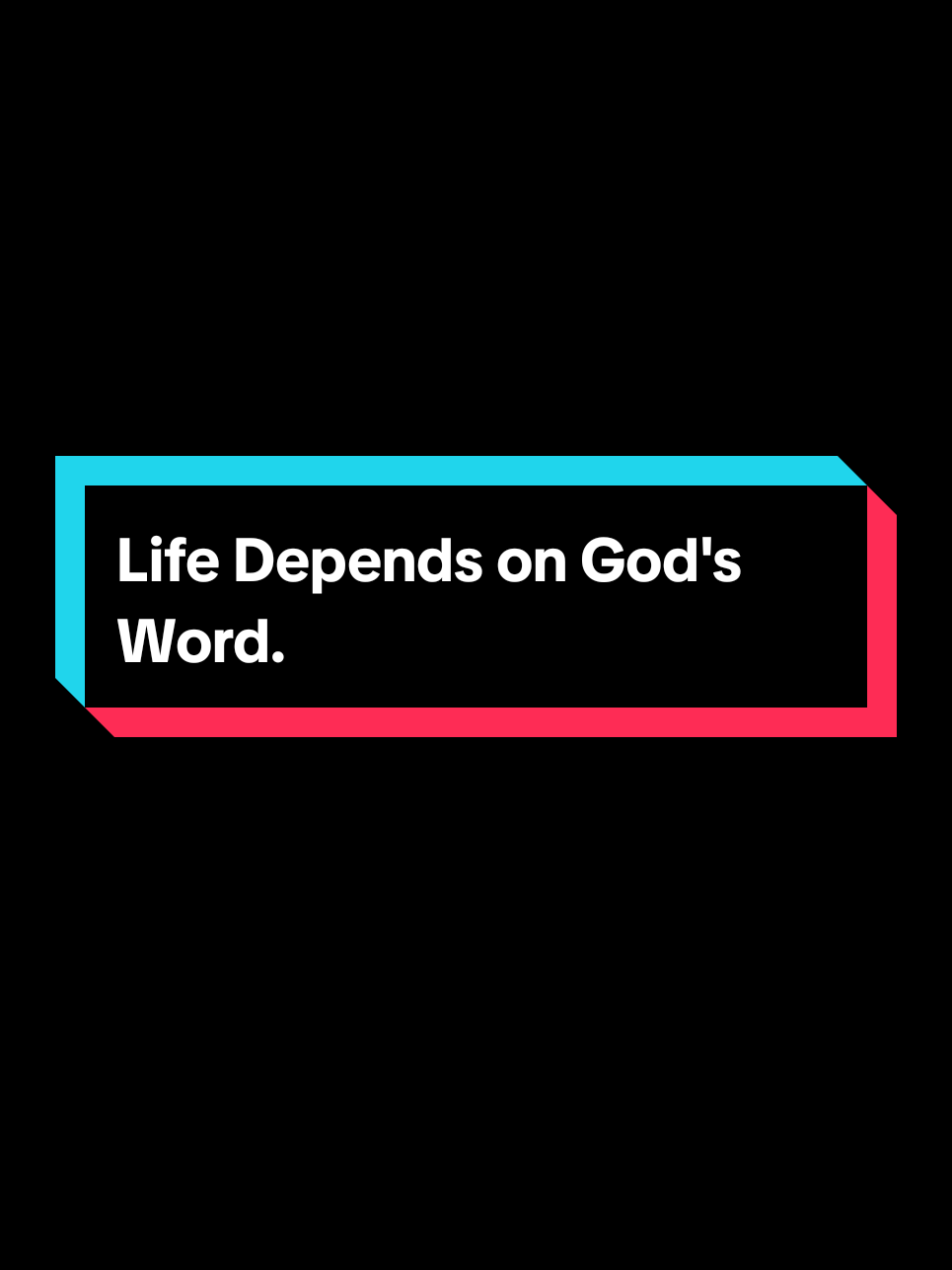 Lie Depends on God's Word #jw 
