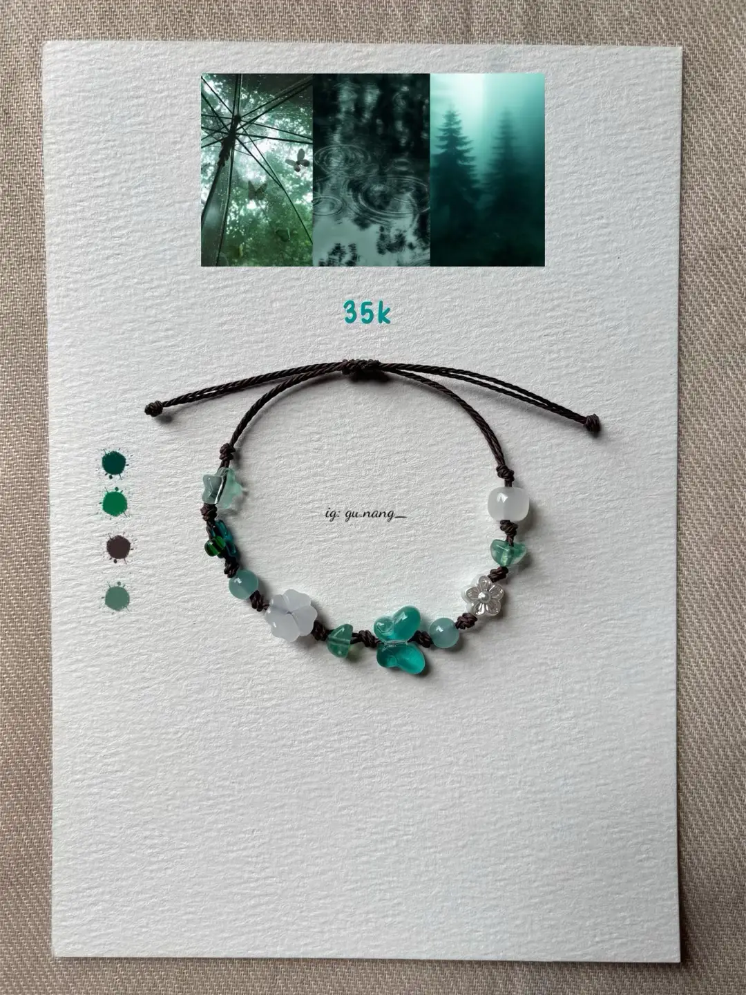 𝑻𝒖̀𝒎 𝒍𝒖𝒎 𝒕𝒖̛̀𝒂 𝒍𝒖̛𝒂 𝒄𝒂́𝒄 𝒎𝒂̂̃𝒖 𝒏𝒈𝒂̂̃𝒖 𝒉𝒖̛́𝒏𝒈 𝒄𝒖̉𝒂  𝒕𝒊𝒆̣̂𝒎 🍂🧊🍈 •Sẵn, giá công khai trên ảnh🌷 •Đi đơn từ 2 cái , auto banking💗 • Ảnh thật sốp chụp ( bên ngoài sẽ khác 1 xíu xiu vì điều kiện ánh sáng)🍒 • Có thể thay dây màu khác theo yêu cầu. •Đặt hàng bên ig shop🌷 🚚 Phí ship ngoại tỉnh 25k ( ❣️Lưu ý: Sẽ tuỳ đợt charm đặt về mà màu sắc sẽ đậm hoặc nhạt đi 1 xíu và hình dạng kích thước sẽ chênh lệch cũng 1 chút chíu nên mong các bạn thông cảm )#handmade #xuhuong #vongtayhandmade #viral 