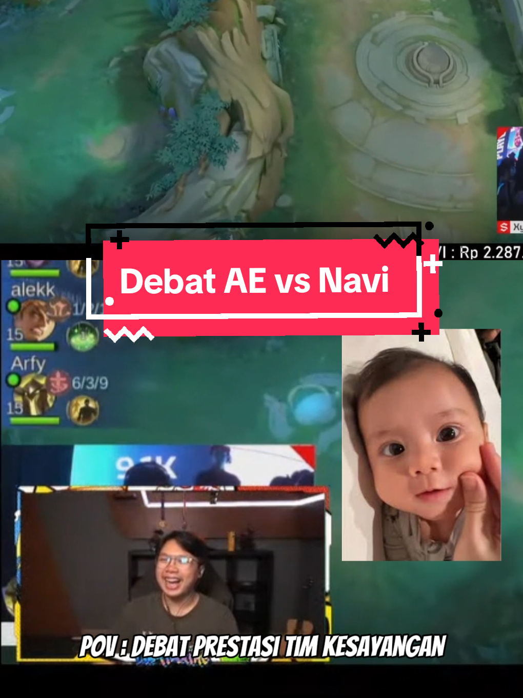 Debat AE vs Navi @godivaml @ihsanbesarik_  #mplindonesia #navi #alterego #MLBB9TH #MLBB 