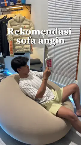 Rekomen buat kaum rebahan harus punya 1 nih sofa angin🤩 #sofa #sofaangin #beanbag #beanbagmurah #dekorasikamar 