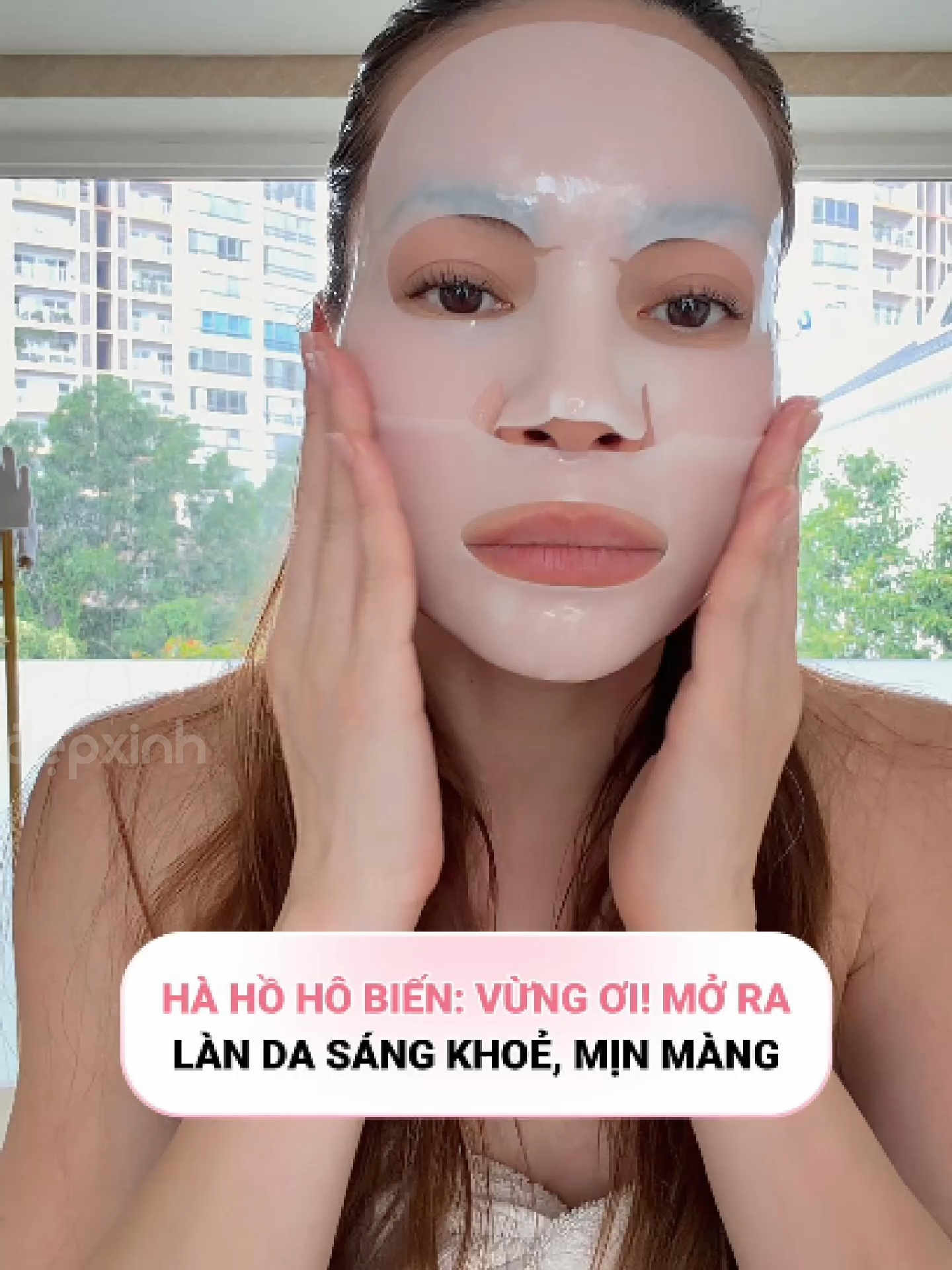 Tưởng chị Hà Hồ da đẹp nhờ make-up, ai dè bí kíp là mặt nạ gạo M.O.I đó trời ơi 😍 #moicosmetics #skincare #hongocha #matnagao #xuhuong