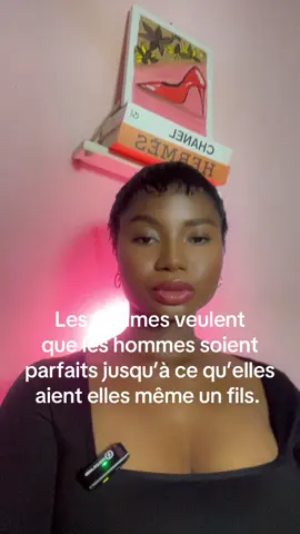 ✨💎🔥 Les femmes veulent  que les hommes soient  parfaits jusqu’à ce qu’elles  aient elles même un fils. #mindset #féminité #discipline 