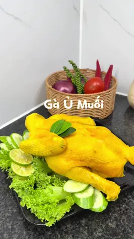 Gà ủ muối nhà làm cực dễ ạ #xuhuongtiktok#cooking  #ancungtiktok#thinhhanh  #Tuyếtcooking 