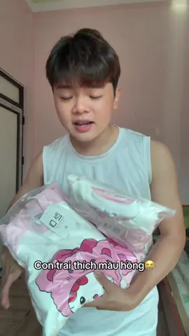 Con trai thích mầu hồng