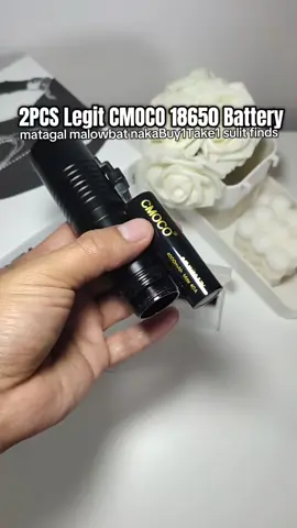 2PCS Legit CMOCO 18650 Battery #battery #batteries #cmoco #cmocobattery #fyp 