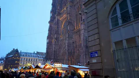 Accidentally stepped into a fairytale world 🎄✨ Strolling through Strasbourg — home to Europe’s oldest Christmas market. #Strasbourg #ChristmasMarket #EuropeTravel #WinterWonderland #ChristmasVibes   