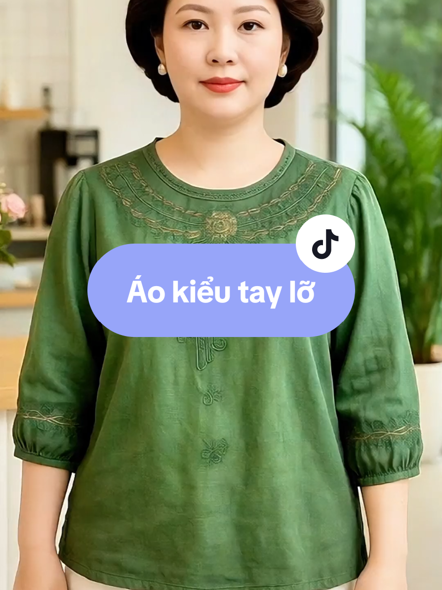 Mua cho Mẹ thì bao nhiêu cũng không tiếc, Mẹ mặc đẹp là được#xuhuong #dotrungnien #thoitrangtrungnien #bigsize #aokieu 