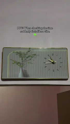 Lakas makaaesthetic ng hanging clock na to 🙈 #fyp #aesthetic #vibes #clock #wallclock 