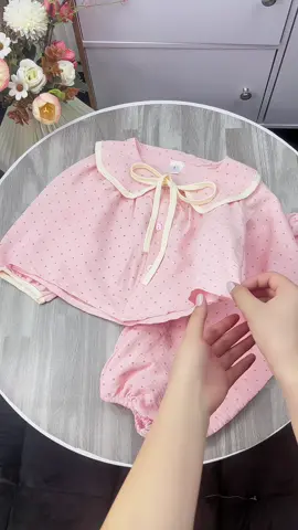 Set bộ đũi phối NƠ đáng yêu, vải mềm mịn cho bé mặc thu đông #mebeegao #setbothudong #setbobegai #dobegai #xuhuong 