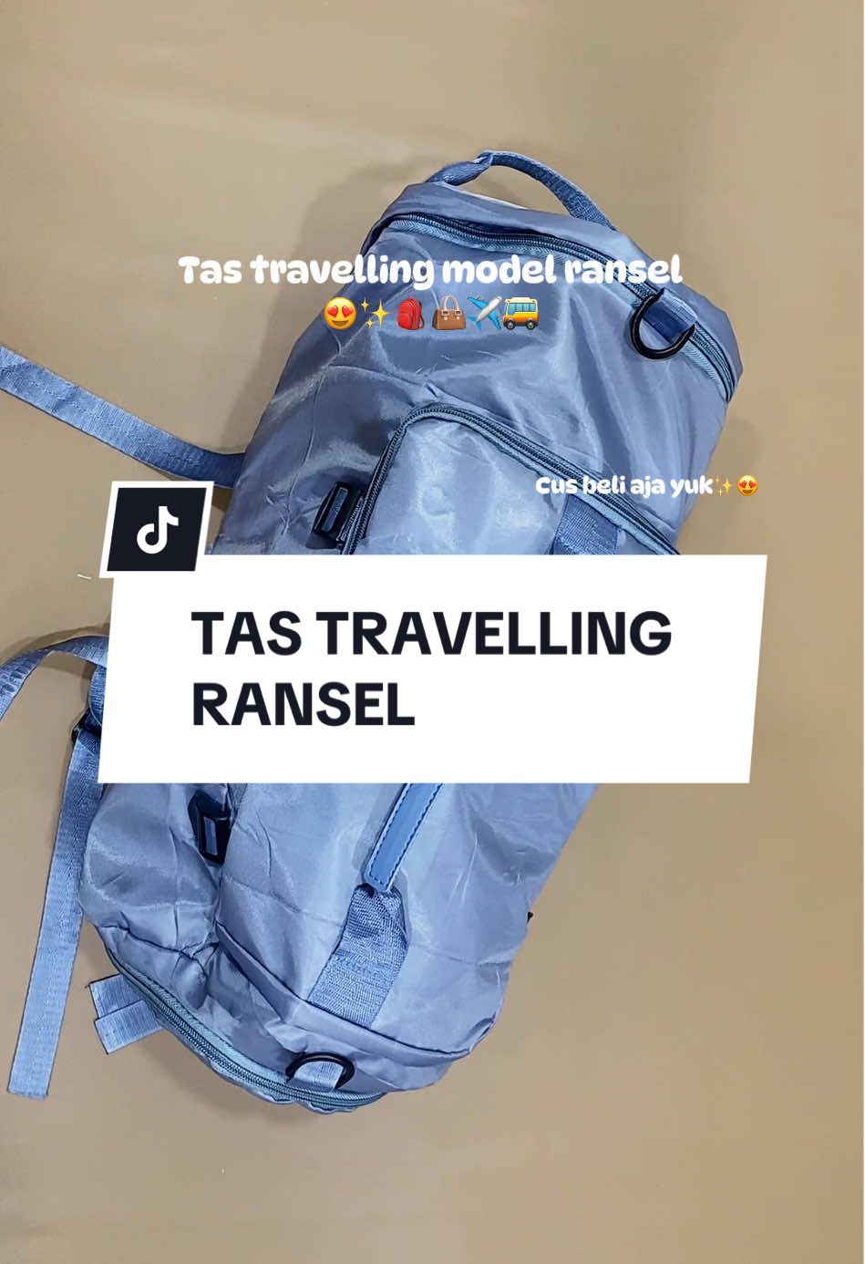 Yang mau mudik udah wajib banget punya loh 🎒👜✈️🚌#tastravellipat #tastravel #tastravelling #fyppppppppppppppppppppppp #viralvideo 
