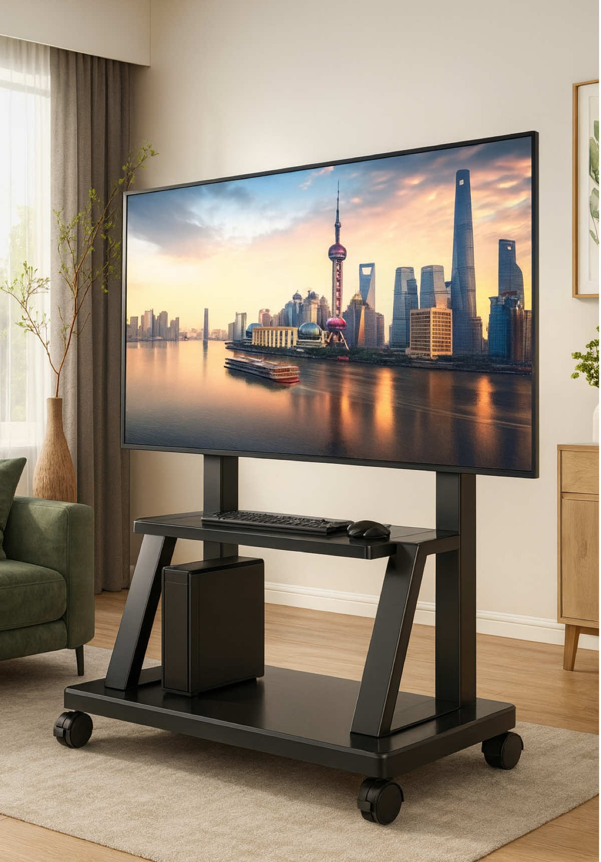 Kệ tivi di động tháo rời tiện lợi – gọn gàng, chắc chắn và sang trọng cho mọi không gian! Dễ dàng lắp ráp, phù hợp tivi từ 32 đến 85 inch, giúp bạn linh hoạt bố trí theo ý thích. #KeTiviDiDong #GiaTreoTivi #NoiThatHienDai #PhongKhachDep #shopnhoHanh @Shop nhỏ Hạnh  @Shop nhỏ Hạnh  @Shop nhỏ Hạnh 