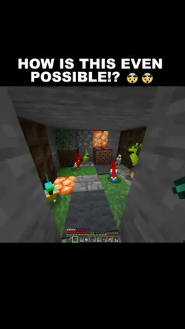 how is this even possible?? #Minecraft #minecraftmemes 
