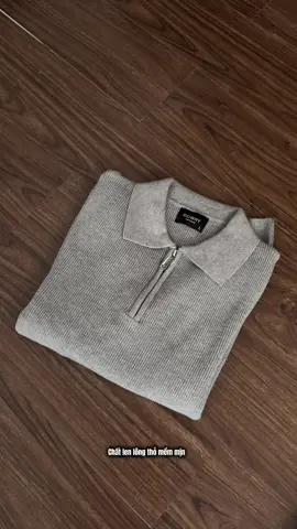 Polo len dài tay Roway