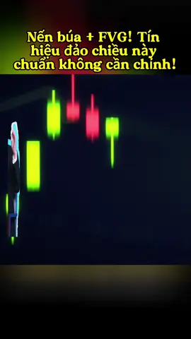 Nến búa + FVG! Tín hiệu đảo chiều này chuẩn không cần chỉnh! #tàichính #đầutư #chứngkhoán #giảngdạy #fyp