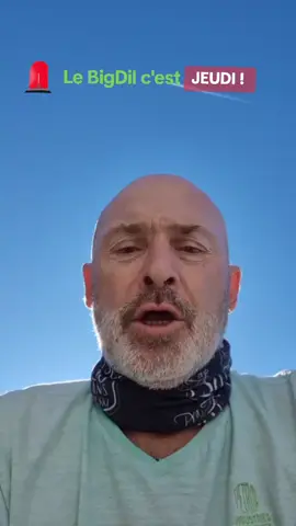 Coucou tout le monde les gens 😊  Comment ça va bien aujourd'hui ? Je vous l'ai déjà dit mais je le rappelle encore pour ceux qui ne sont pas au courant : ⚠️⚠️le BigDil, à partir de cette semaine c'est le 🔸️JEUDI🔸️ Même heure⌚️ (21h10) même chaîne 📺 (@RMCStory@  la 23) Et à tout moment sur 🖥 @RMC_BFM_PLAY   Demain on fête Halloween sur le plateau 👻🎃🕸🕷 dans une ambiance de folie 🔥 On se retrouve très vite, d'ici là prenez soin de vous 🍀  #TontonGaf #BigDil #Halloween #JEUDI #VincentLagaf 