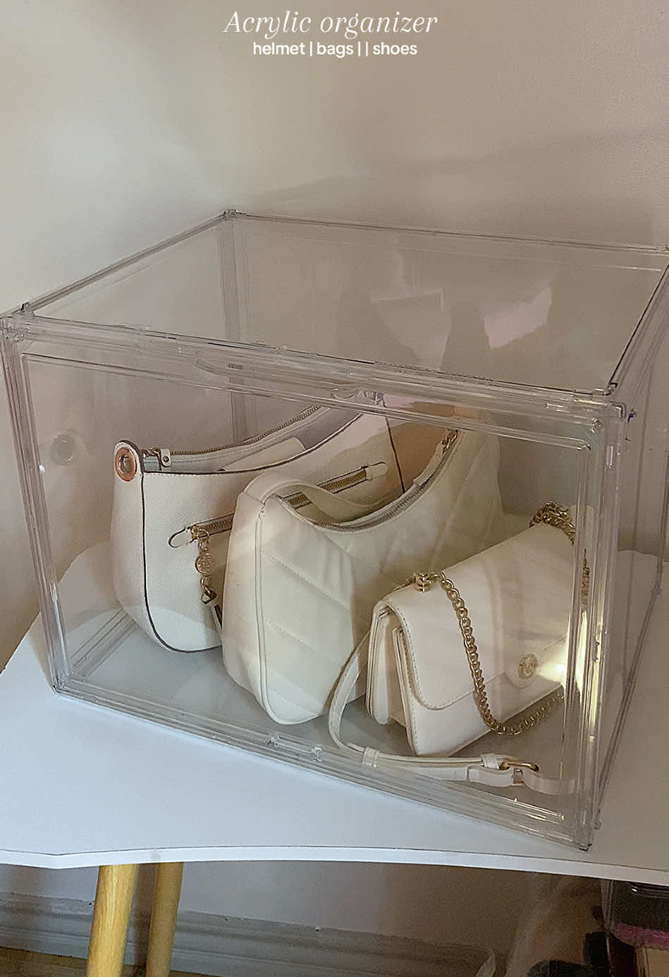 #organizer #acrylicorganizer #helmetorganizer #transparentorganizer #multifunctionalorganizer 