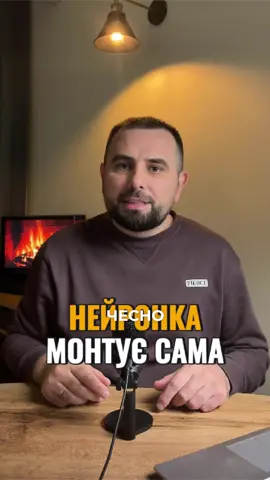 Нейромережа змонтує відео замість тебе. Користуйся Poindeo #нейромережа #аі #poindeo #монтаж 