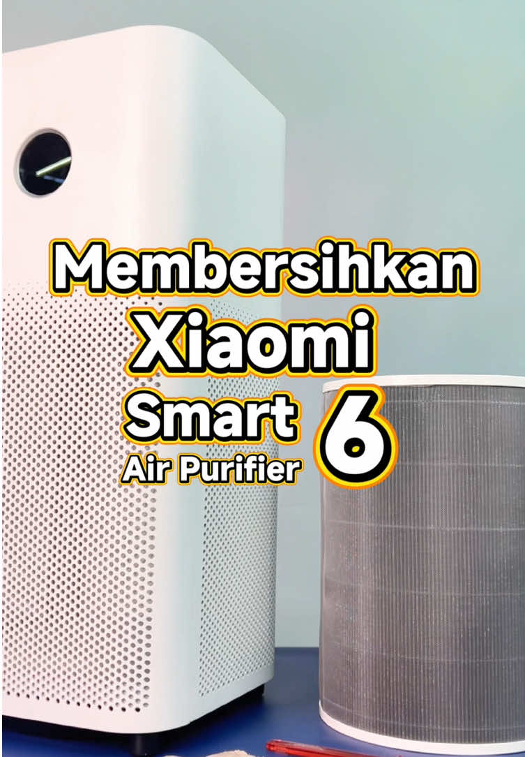 Filter yang bersih bukan hanya menangkap partikel debu dengan lebih efisien, tapi juga membuat nafas semakin segar ✨ #xiaomi #xiaomiindonesia #airpurifier 
