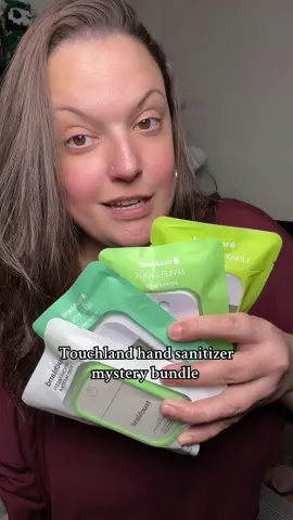 Sanitizer mystery bundle by @touchland just pick your favorite color and they’ll take care of the rest!  #handsanitizer #touchland #touchlandhandsantitizer #sanitizer #mysterybox 