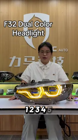 Guess who got the new dual color style😆 For BMW F32 Headlight #bmw #f32 #m4 #f80 #f82 